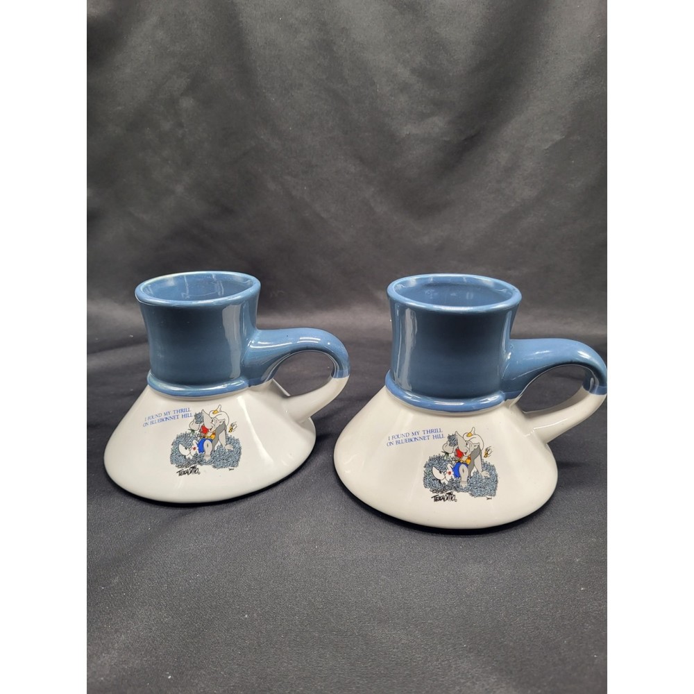 Texas Sesquicentennial 1985-1986 Travel Mugs